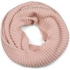 styleBREAKER 01018166 Women's Knitted Loop Scarf Plain with Left Knit