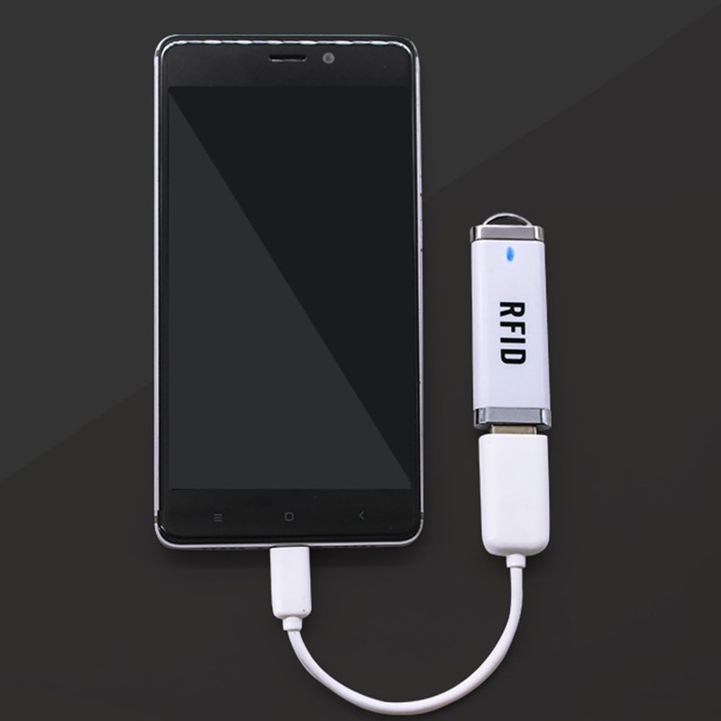 RFID Reader Mini ID IC Card Reader RFID Scanner 125KHz/13.56Mhz