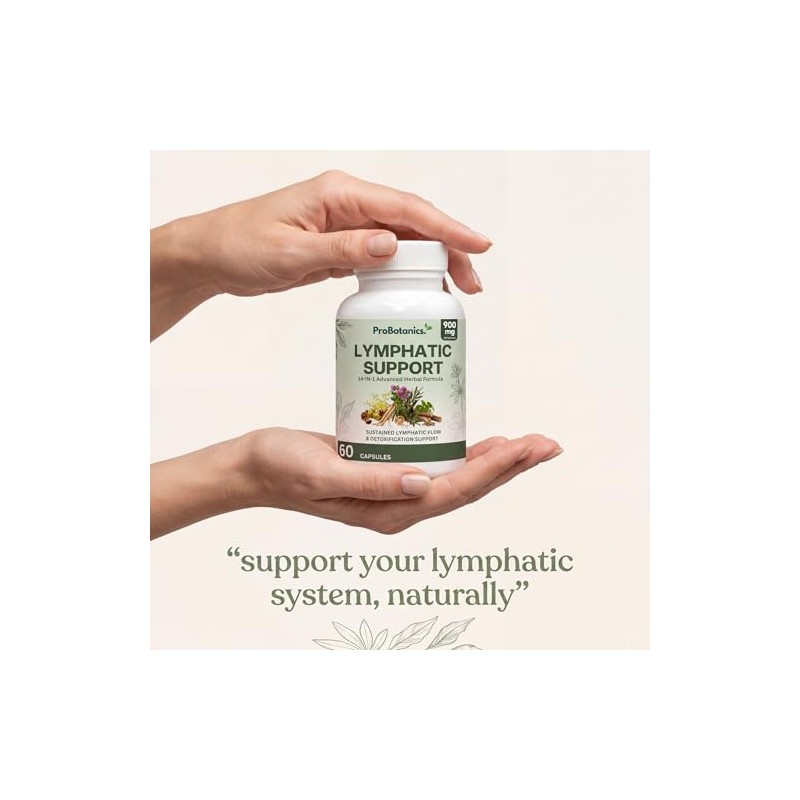 Lymphatic Drainage Support Supplement | Advanced Lymphatic Detox Aid &