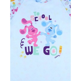 INTIMO Nickelodeon Toddler Girls' Blue's Clues School Sleep Pajama Dress Nightgown (5T)
