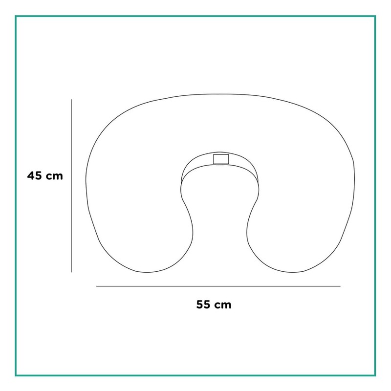 Nap Baby Funda Desmontable para Cojín de Lactancia para amamantar,