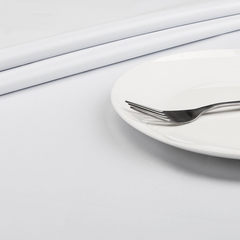 32nd PVC Easy Clean Wipeable Plain Tablecloth Cover, Suitable for