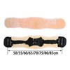 Merauno lamb wool saddle girth moon girth anatomical dressage strap