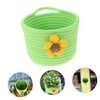 Ciieeo Elegant Wall Hanging Basket Woven Basket for Desktop Home