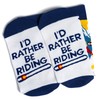 I'd Rather Be Riding (Snowboarding) Socks