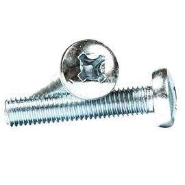 M6 (6mm x 70mm) Steel Phillips Pan Head Head Machine Screws (Pack of 20) DIN 965
