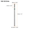 sourcing map 10pcs 100-120 Grits Diamond Grinding Bit 2mm Cylindrical