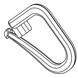 High Quality Folding Holders/Roman Blind Clips Closable for Roman Blind for Firm Roman Blind Tape – Various Sizes: 25 50 100 Pieces – Made in Germany (50)