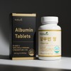 Wellbarum Belgian egg white powder, high-content albumin 120 tablets /