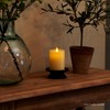 Luminara Flameless Pillar Candle, Small (4.5 inches, Unscented) Real-Flame Effect,