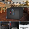 QH.HOME [2026 Upgraded 900D Fabric] Fire Pit Cover for Fire