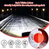 Reflective Driveway Markers,4Pcs 50 Inch High 4Pcs Double Sided Snow