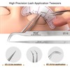 LASHVIEW Professional Eyelash Extension Mannequin Head Kit with 4pc Removable