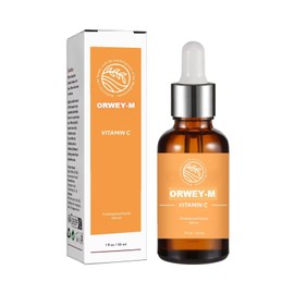 ORWEY-M ORWEY-M Vitamin C Serum with Hyaluronic Acid & Retinol | Anti-Aging & Brightening Face Treatment | 30 ml / 1 Fl Oz