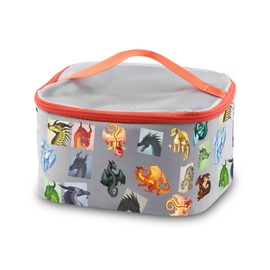 PXTIDY Wings Fire Dragon Novel Inspired Gift Fantasy Novel Cosmetic Organizer Bag For Dragon Lovers