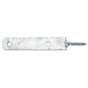 Alberts 210779 Fence Bolt Holder with Wood Thread, Hot-Dip Galvanised,