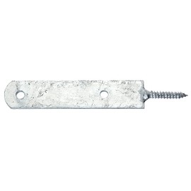 Alberts 210779 Fence Bolt Holder with Wood Thread, Hot-Dip Galvanised, Screw-On 210 / 8 x 60 mm