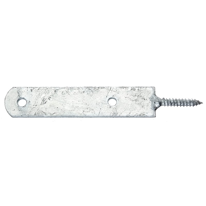 Alberts 210779 Fence Bolt Holder with Wood Thread, Hot-Dip Galvanised,
