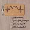 dekolaser24 - Key ring motorcycle ECG moped love gift idea
