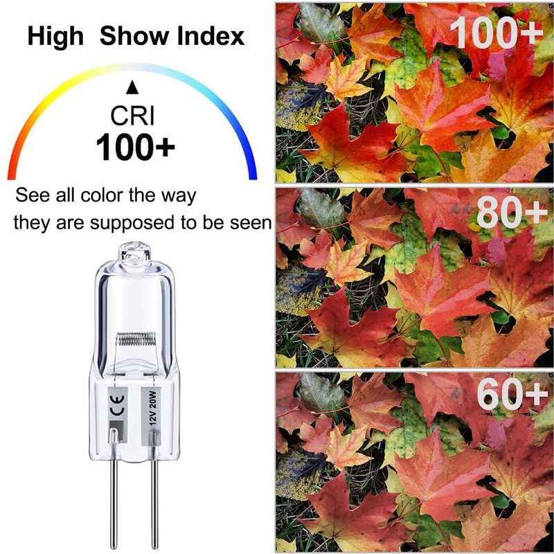 G4 Light Bulb, G4 Halogen Bulbs 20W, 10PCS G4 Bulb