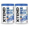 Extend Sports BCAA Powder Blue Raspberry 345g, 2 pcs / 익스텐드 스포츠 BCAA 파우더 블루 라즈베리 345g, 2개