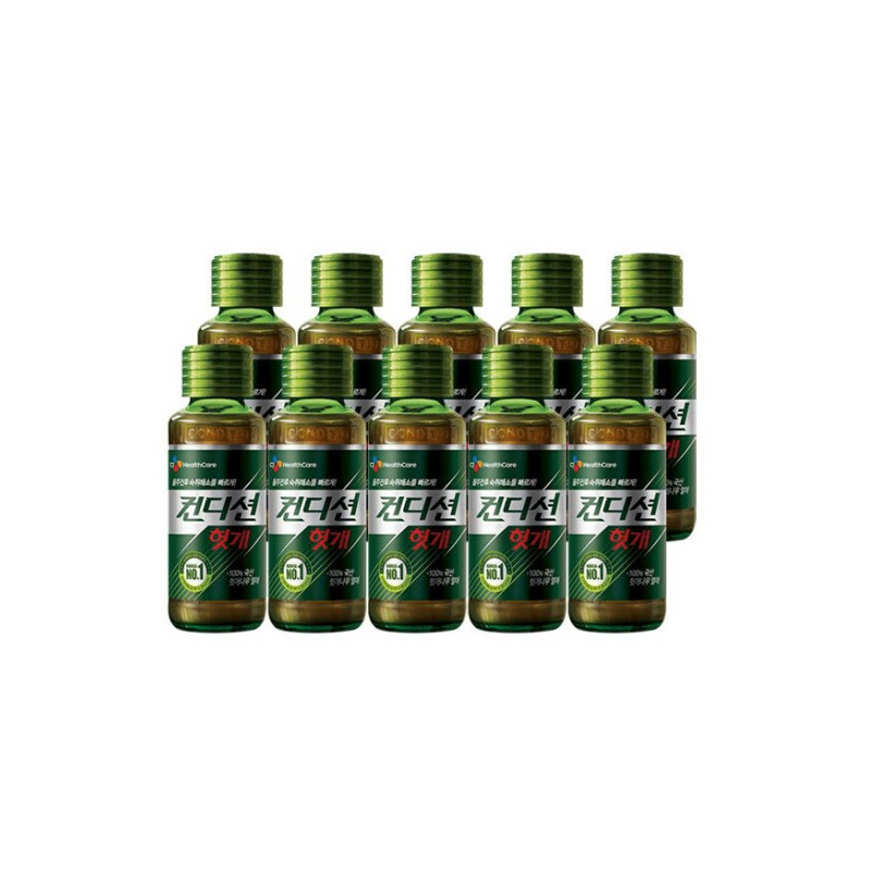 (현대Hmall)CJ 컨디션 헛개 (100ml병) (CJ Condition Huhgae) 100ml Bottle (Hyundai