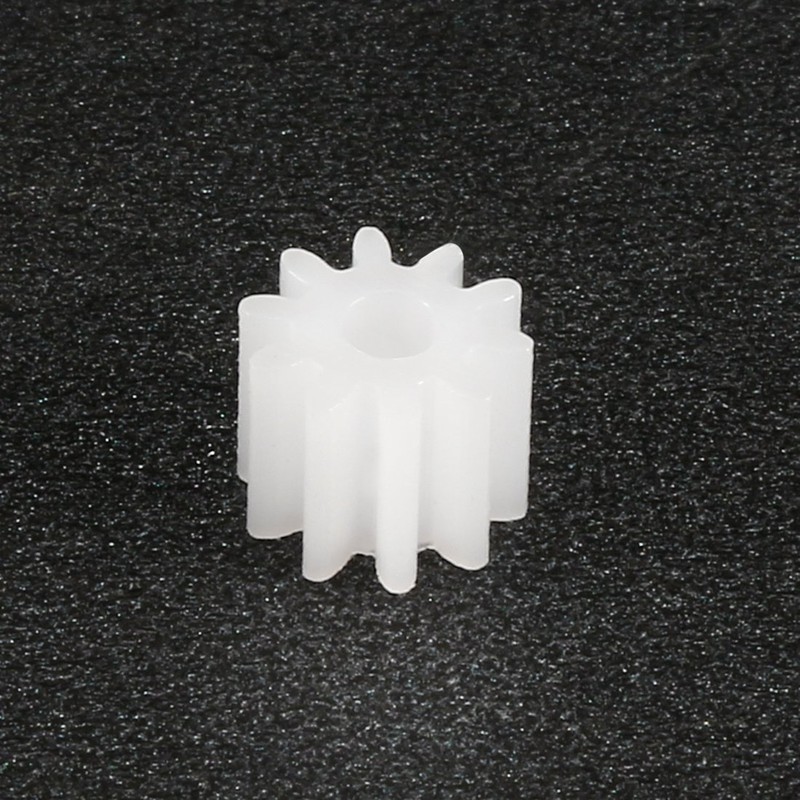 uxcell 50pcs Plastic Gears White 10 Teeth Model 102A Reduction
