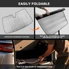 ZOIBV Windshield Sun Shade for 2021-2025 Toyota Sienna L LE