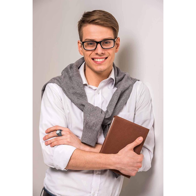 VQYSKO White Turquoise Ring Retro Vintage Mens Turquoise Rings Wedding