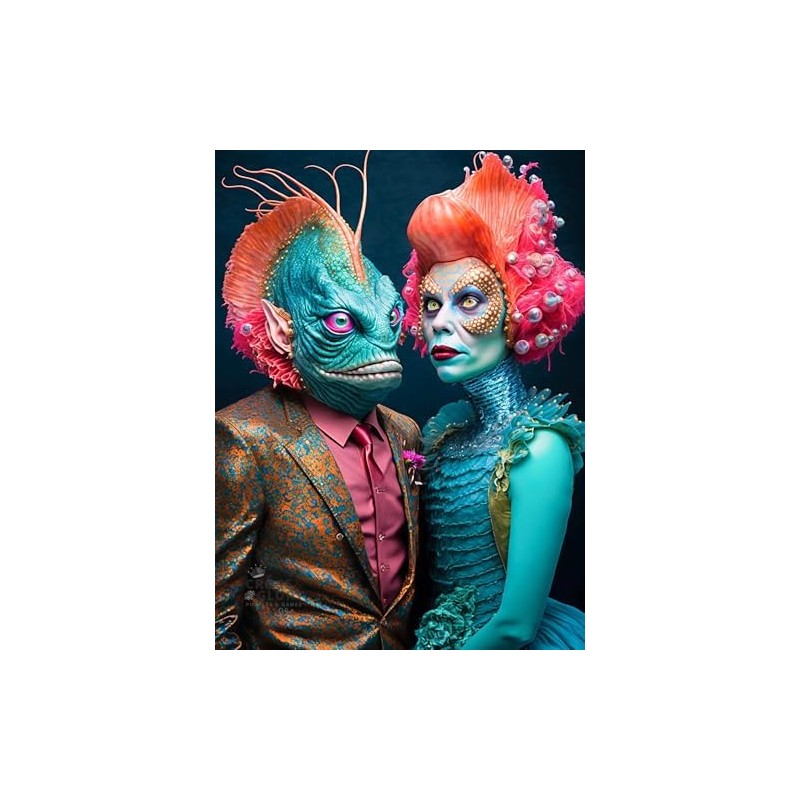 Meet The Aliens Nymira and Dantar - Un rompecabezas de