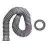 Qrity Flexible Waste Pipe, Sink Waste Pipe, Inner Diameter 45