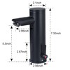 HHOOMMEE Automatic Touchless Bathroom Sink Faucet Motion Activated Sensor Hands