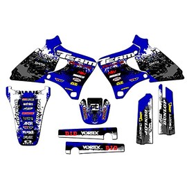 Team Racing Graphics kit Compatible with Yamaha 1998-2002 YZ 250F/400F/426F, Scatter