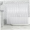 iplusmile 3D Pattern Shower Curtain Liner Waterproof Stand up Shower