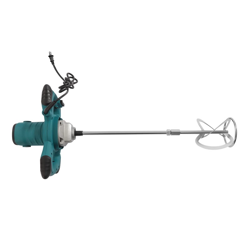 2100W Handheld Electric Concrete Mixer, Portable Mud Mixer for Mixing