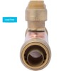 SharkBite 25552LF Manifolds with Push-Fit Branches, 3-Port Open, Brass