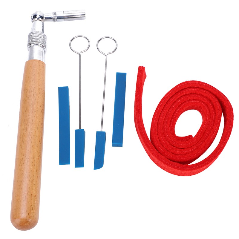 6Pcs Piano Tuner Kit Tuning Professional Musical Silent Hammer DIY