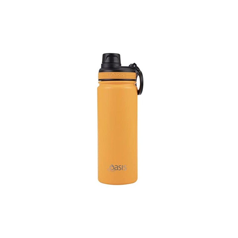 Oasis Stainless Steel Double Wall Insulated Sports Bottle with Screw