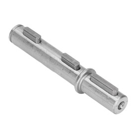 Output Single Shaft Stepper Motor Output Shaft for Worm Gear Stepper Motor Diameter 18 mm Length 128 mm