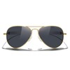 MERRY'S Classic Aviator Military Polarized Sunglasses for Men or Women