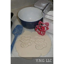 BABY WOODLAND CREATURES FOREST ANIMALS NURSERY SHOWER SPRINKLE FOX DEER RACCOON OWL SET OF 4 COOKIE CUTTERS 3D PRINTED MADE IN USA PR1321