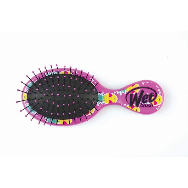 Wet Brush Hair Brush Mini Detangler Brush - Exclusive Ultra-soft IntelliFlex Bristles - Protects Against Split Ends And Breakage - For Women, Men, Wet And Dry Hair