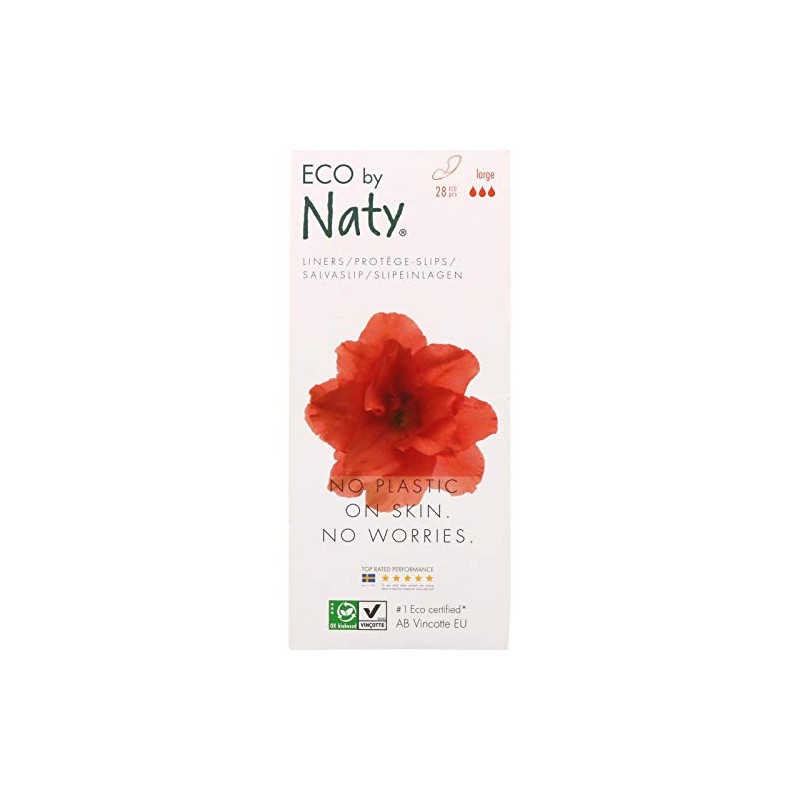 Naty Eco Pantiliners Large (Pack of 28)