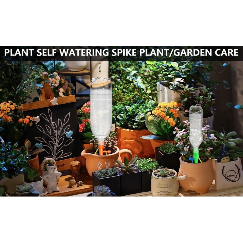 Watering System Potted Plants, Pack of 18 Balcony Watering System,