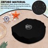 TOPJOWGA Sand Shell Cover, 100 x 15 cm Sandpit Cover,