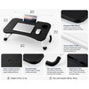 Portable Folding Laptop Desk Bed Tray Table with Foldable Legs