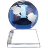 Narumi GW1000-11050 Glassworks Blue Earth Watch Height 3.5 inches (9