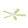 Wavey Sage Green - Ceiling Fan Skin Kit fits most