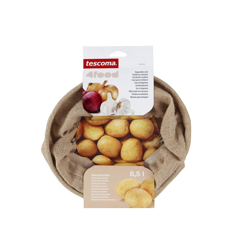 Tescoma 896532 4FOOD Vegetable Bag 8.5 L Fabric Beige