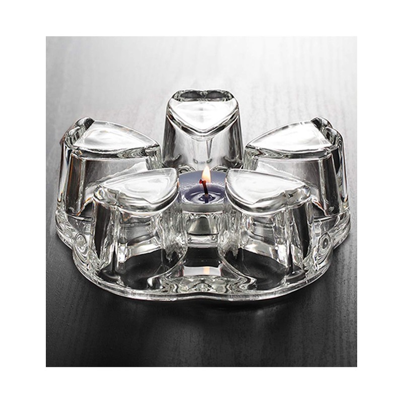 Dahlia Borosilicate Glass Teapot Warmer